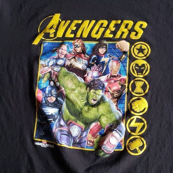 Avengers Short Sleeve Graphic Tee-Shirt - Picture 4 of 7
